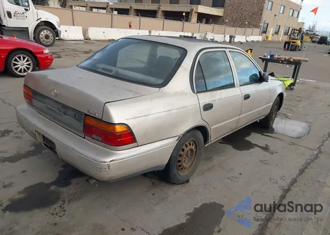 1995 Toyota Corolla из США, поврежденный, VIN JT2AE04B6S0101752
